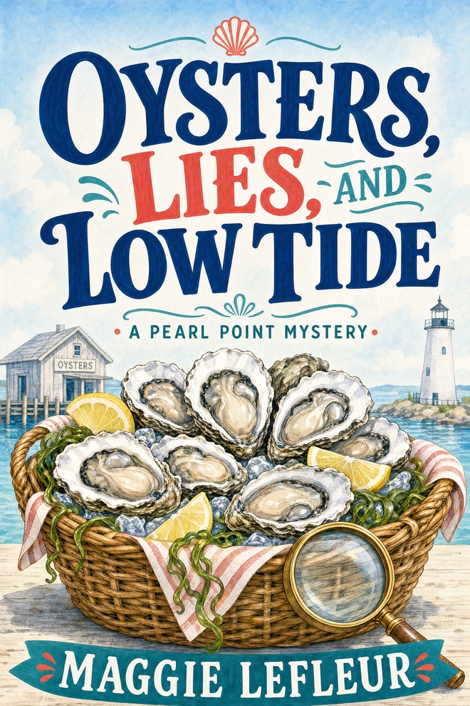 Oysters, Lies, and Low Tide by Maggie Lefleur